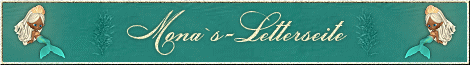 Mona's Letterseite